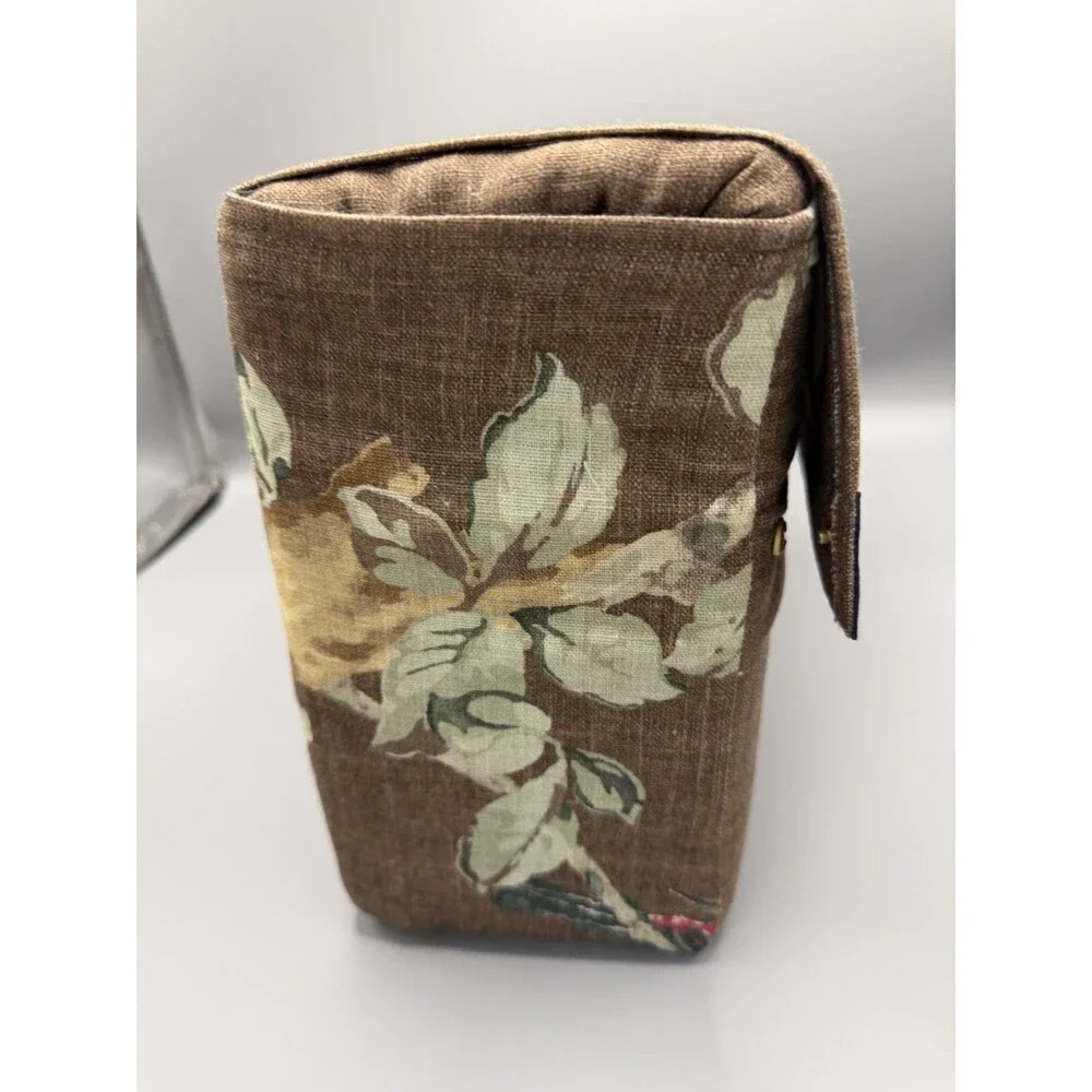 Ralph Lauren Brinly Harlow Floral King Duvet Cover ONLY Forest Brown